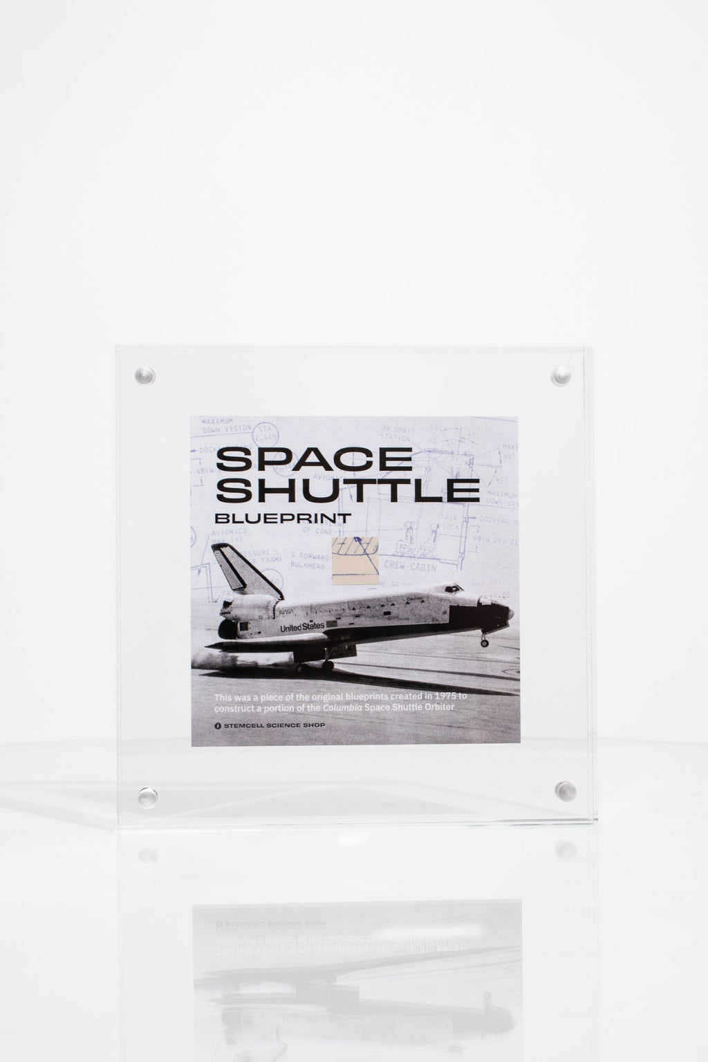 NASA Space Shuttle Blueprint Fragment, Default Title at Stemcell Science Shop
