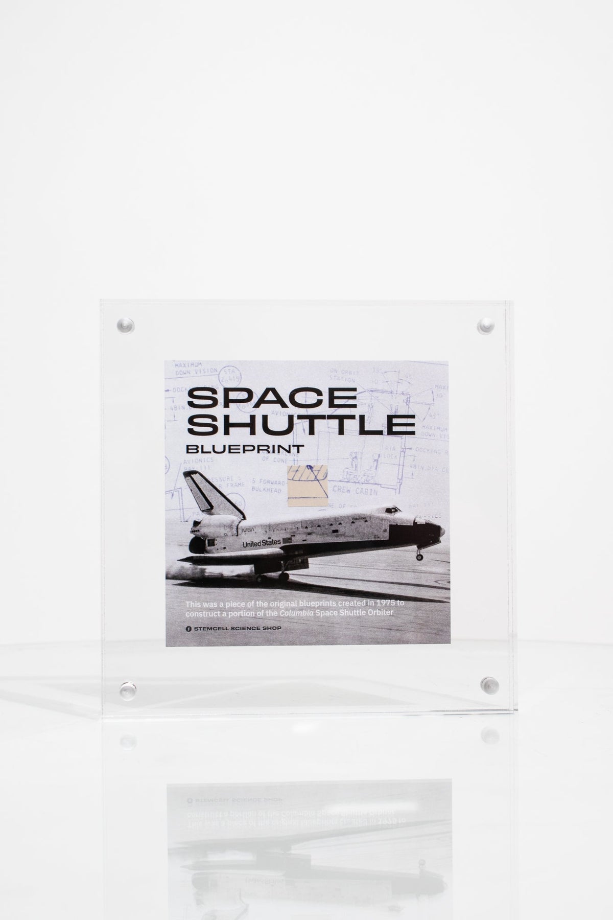 NASA Space Shuttle Blueprint Fragment, Default Title at Stemcell Science Shop