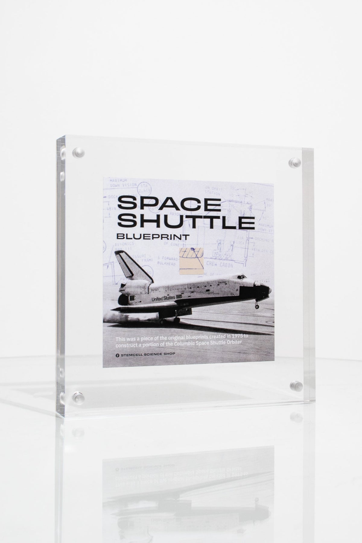 NASA Space Shuttle Blueprint Fragment, Default Title at Stemcell Science Shop