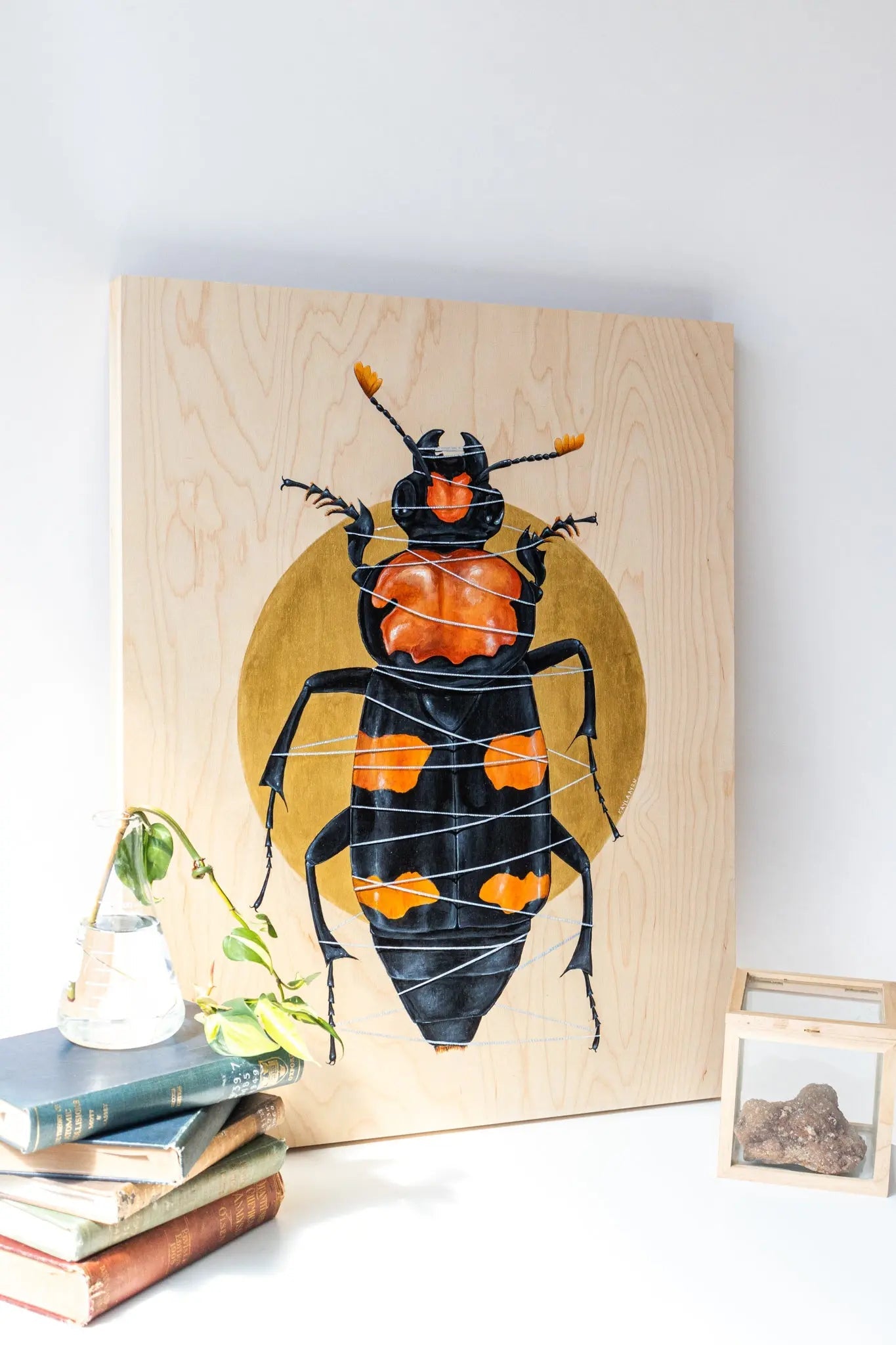 Nicrophorus Americanus Painting Charts Stemcell Science Shop