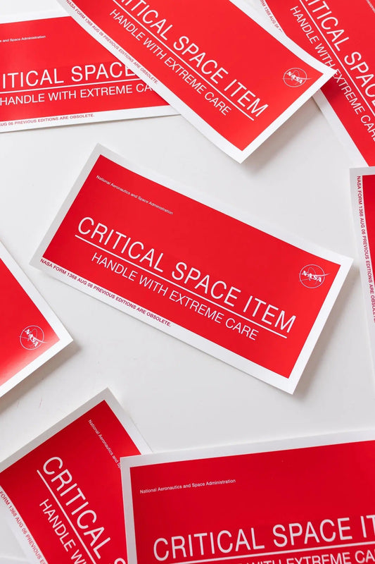 Official NASA Critical Item Indicator Sticker - Sticker from Stemcell Science Shop