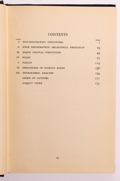 Outlines of Structural Geology Books Stemcell Science Shop