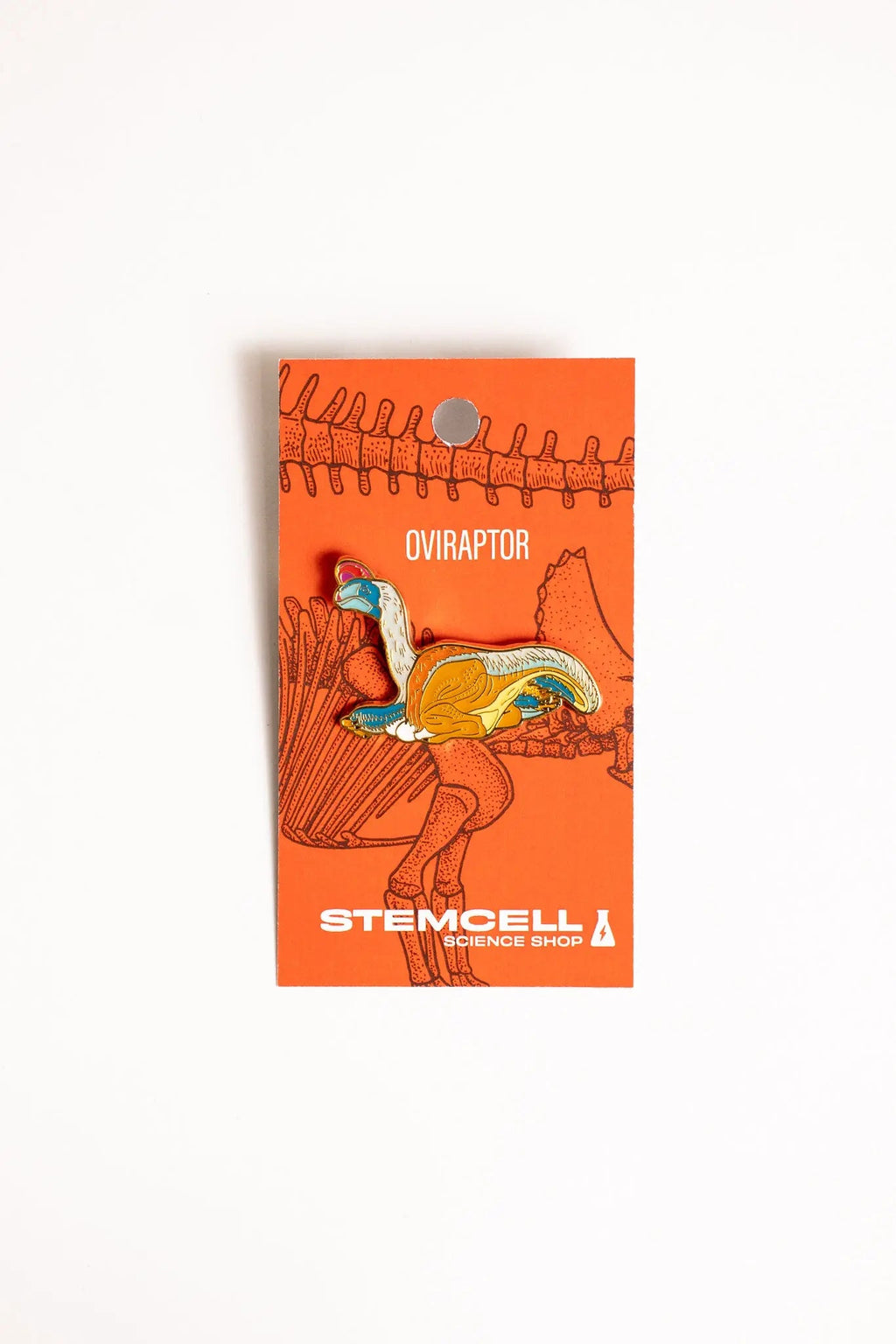 Oviraptor Enamel Pin (Oviraptor philoceratops), Default Title at Stemcell Science Shop