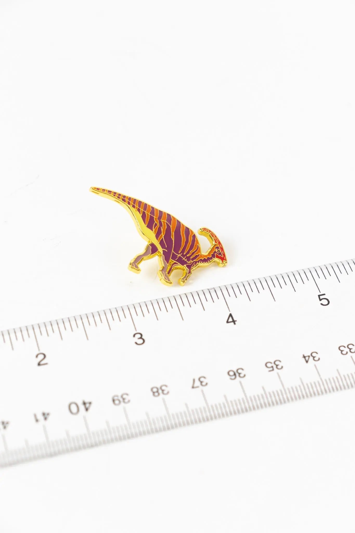 Parasaurolophus Enamel Pin (Parasaurolophus walkeri), Default Title at Stemcell Science Shop