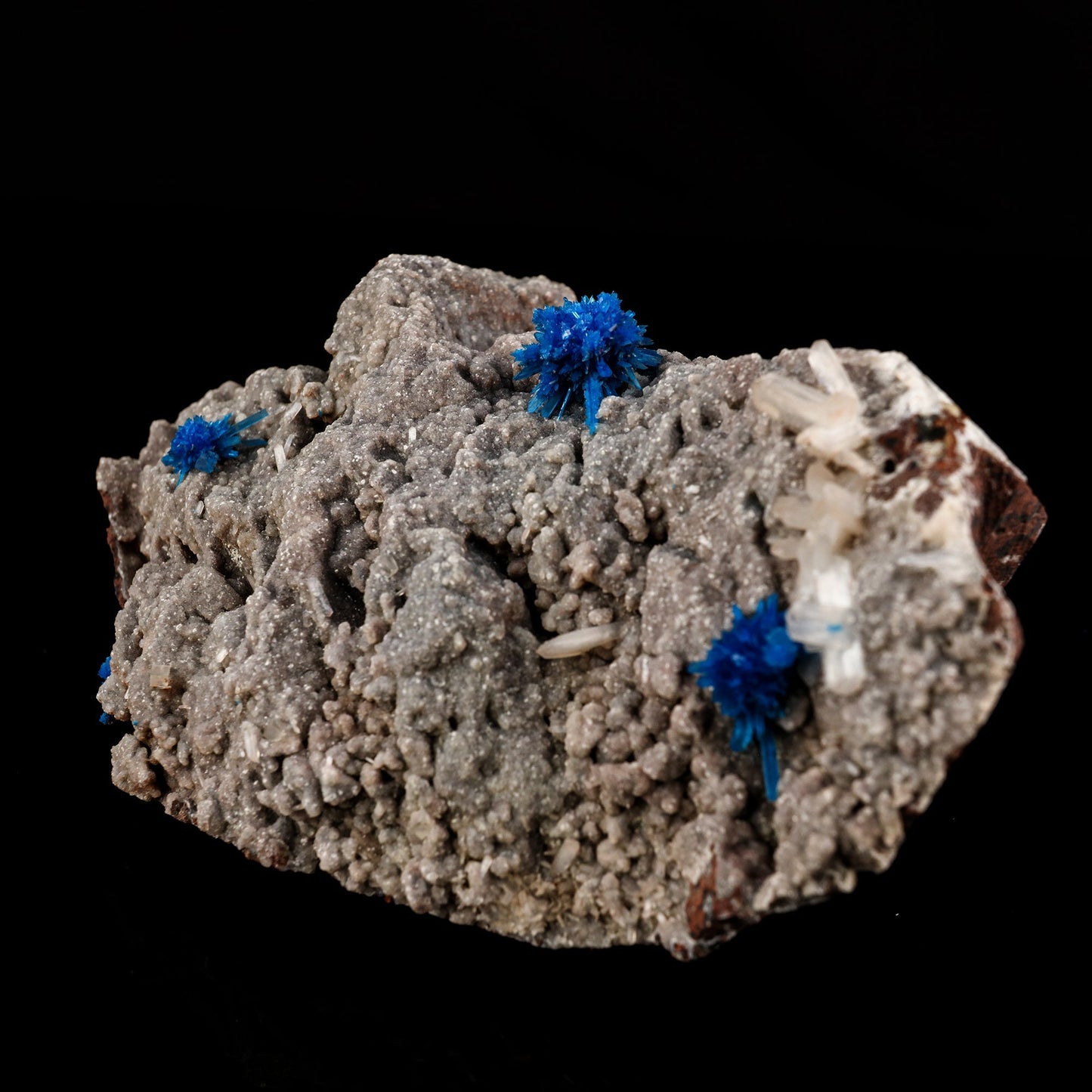 Pentagonite on Heulandite Natural Mineral Specimen # B 6070