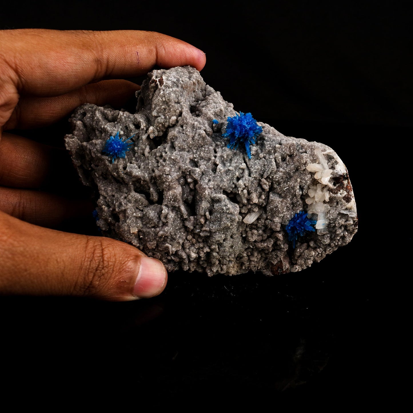 Pentagonite on Heulandite Natural Mineral Specimen # B 6070