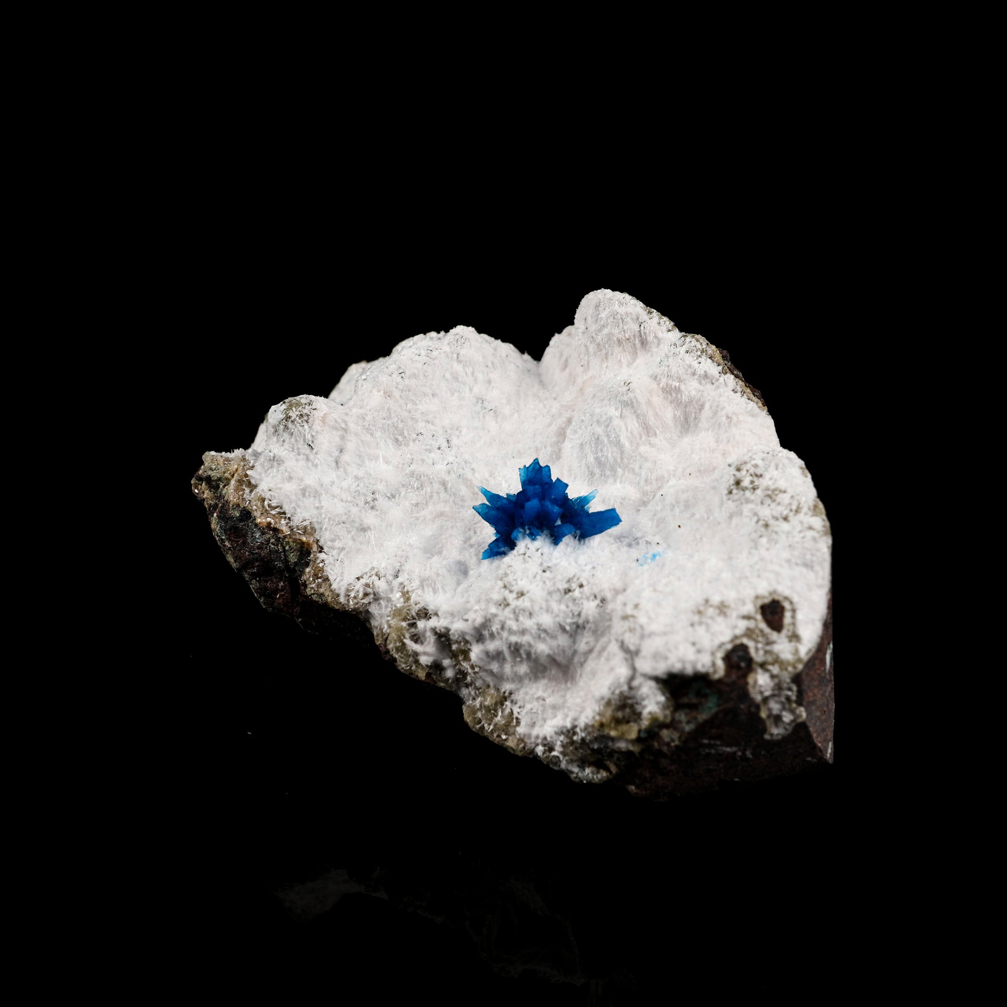 Pentagonite on Mordeite (Rare Find) Natural Mineral Specimen # B 5653
