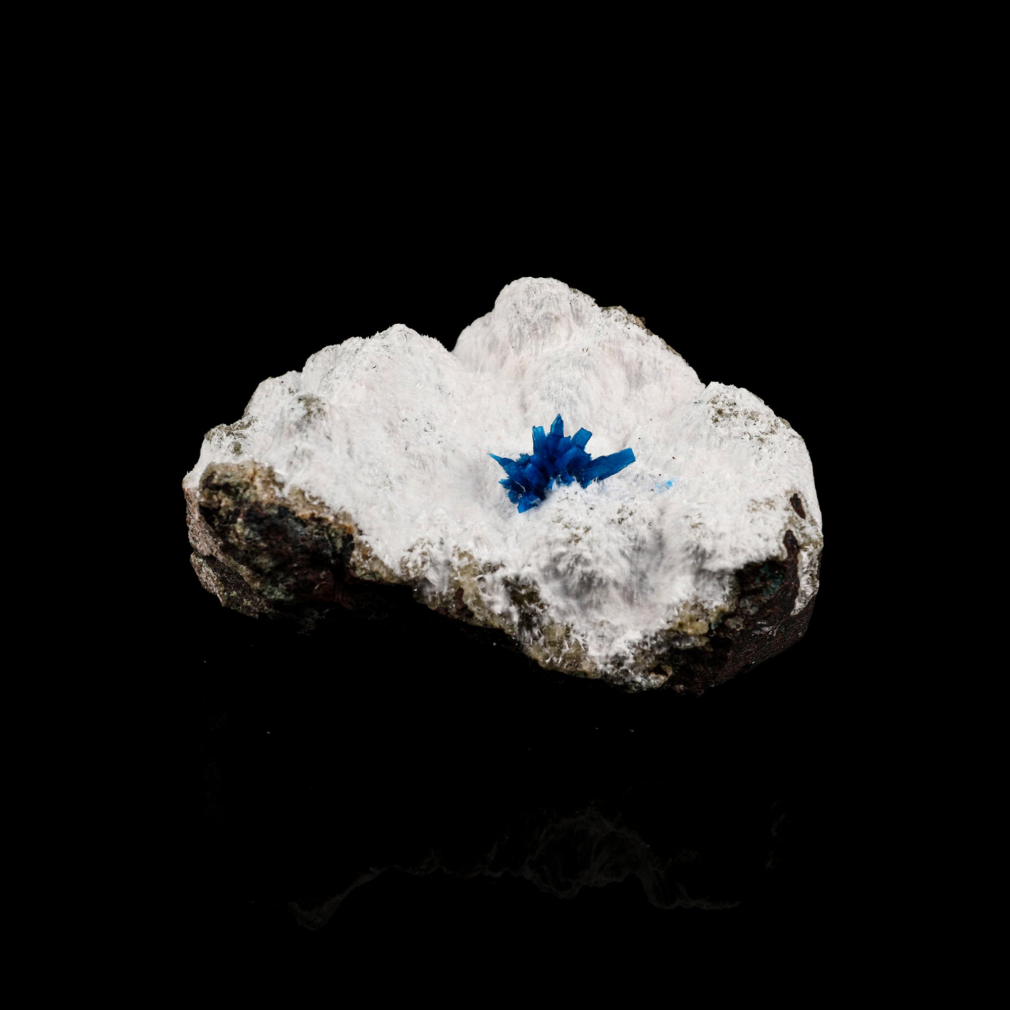 Pentagonite on Mordeite (Rare Find) Natural Mineral Specimen # B 5653