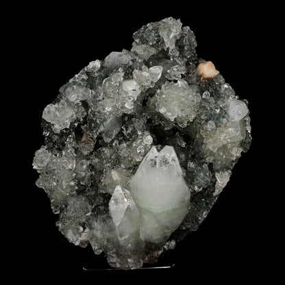 Pointed Apophyllite with Stilbite Big Cluster Natural Mineral Specimen  # B 5228