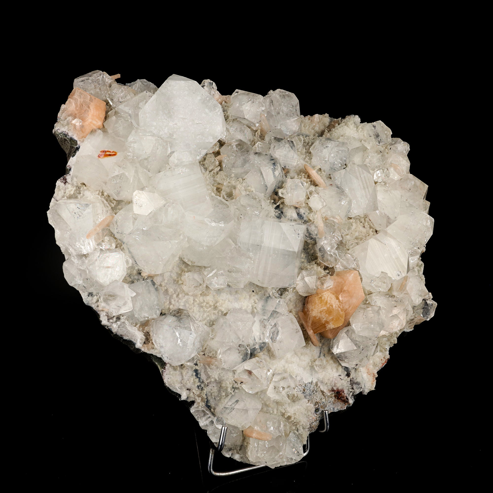 Powellite Fluorescent on Apophyllite Natural Mineral Specimen, Default Title at Stemcell Science Shop
