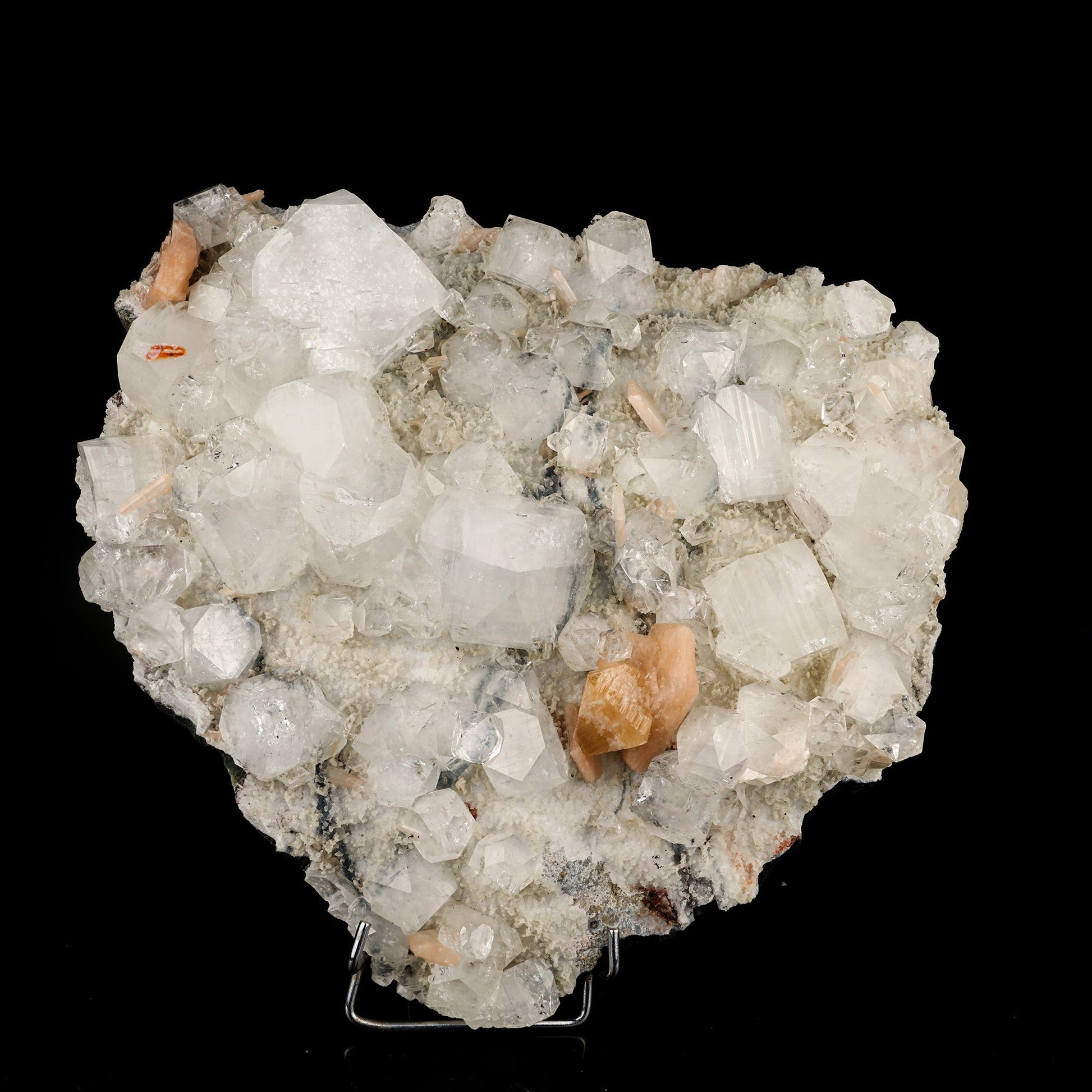 Powellite Fluorescent on Apophyllite Natural Mineral Specimen, Default Title at Stemcell Science Shop