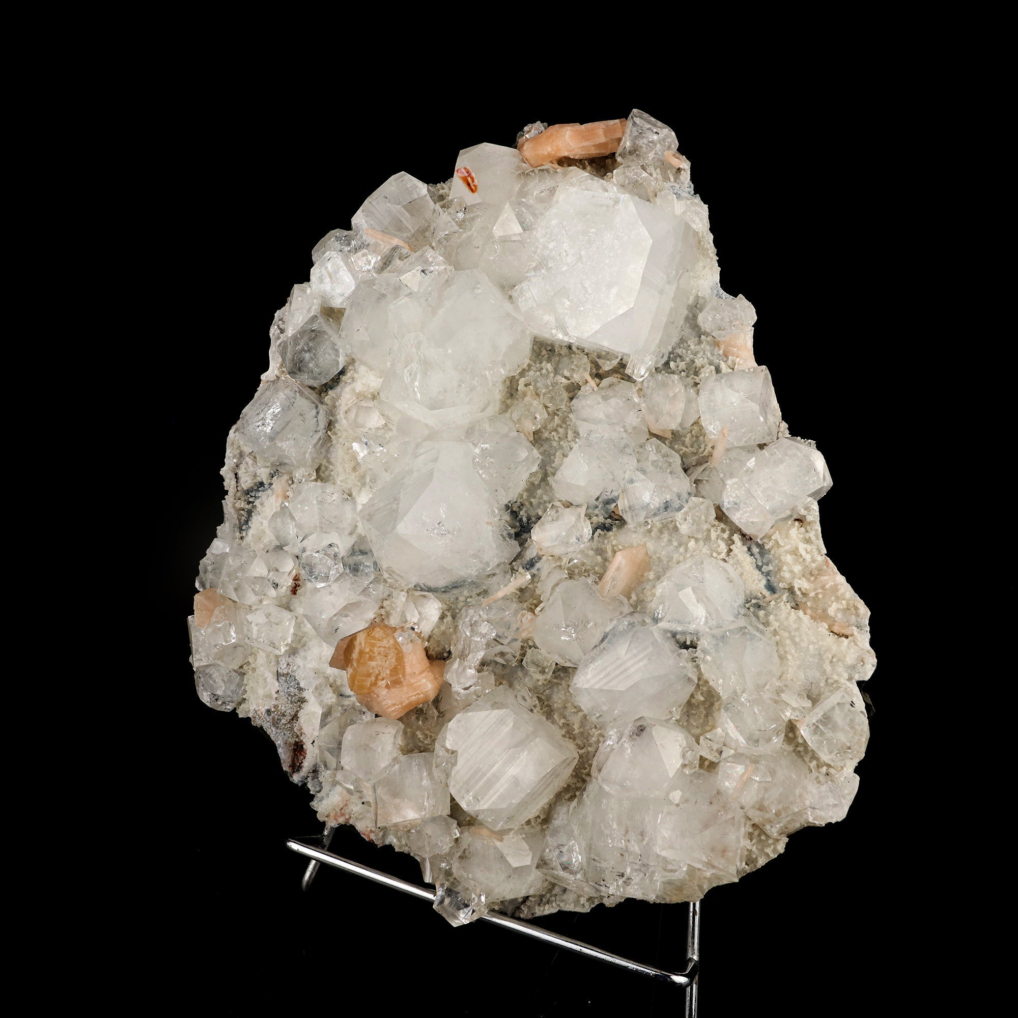 Powellite Fluorescent on Apophyllite Natural Mineral Specimen, Default Title at Stemcell Science Shop