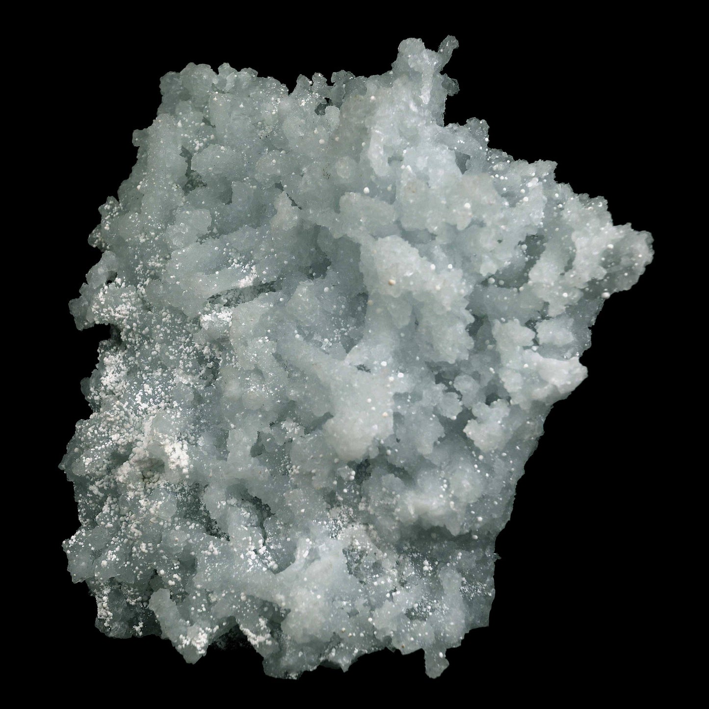 Prehnite Mesh Formation Natural Mineral Specimen  # B 4537