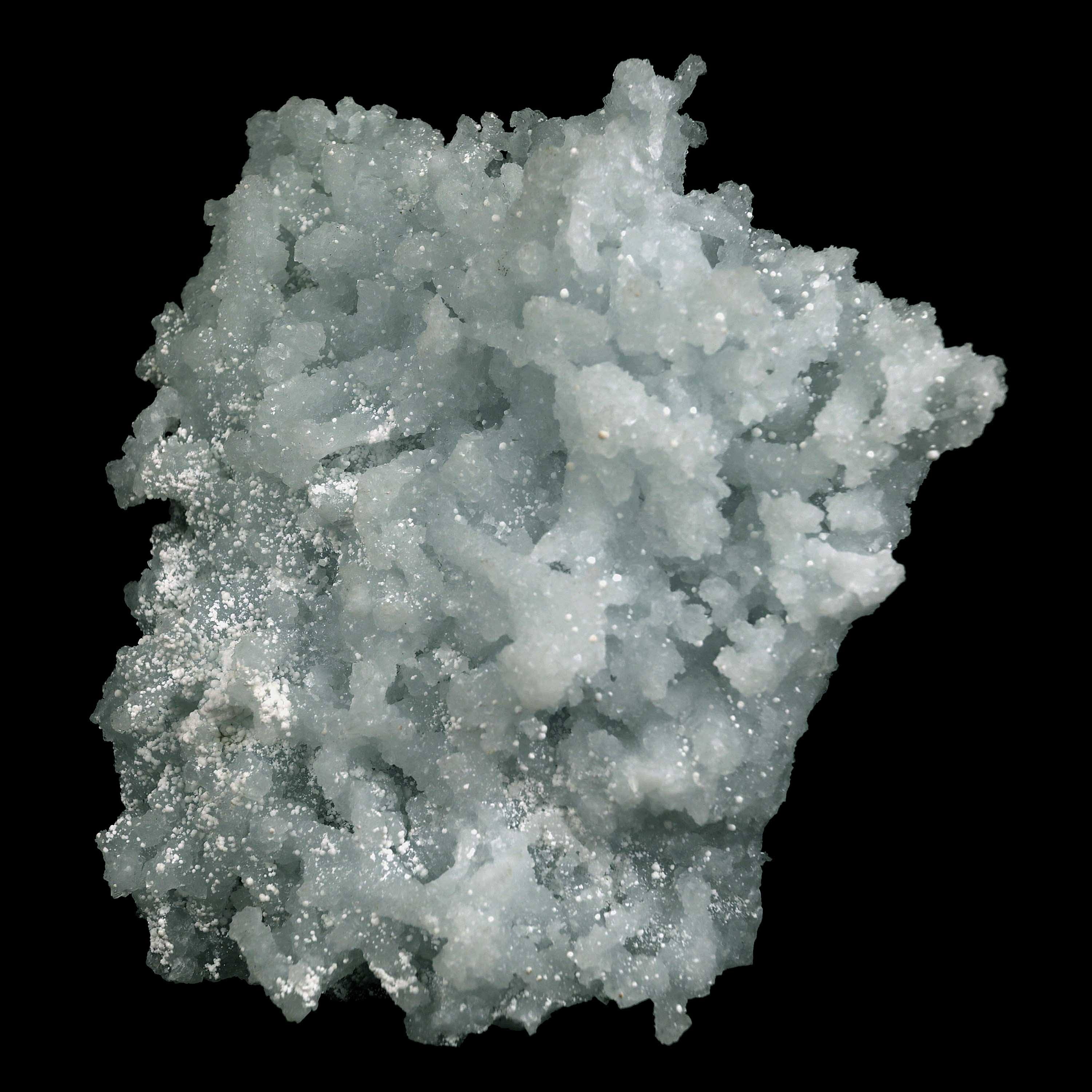 Prehnite Mesh Formation Natural Mineral Specimen  # B 4537