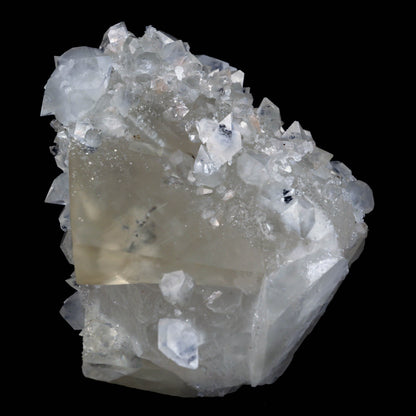 Pseudo Calcite with Apophyllite Natural Mineral Specimen  # B 4632
