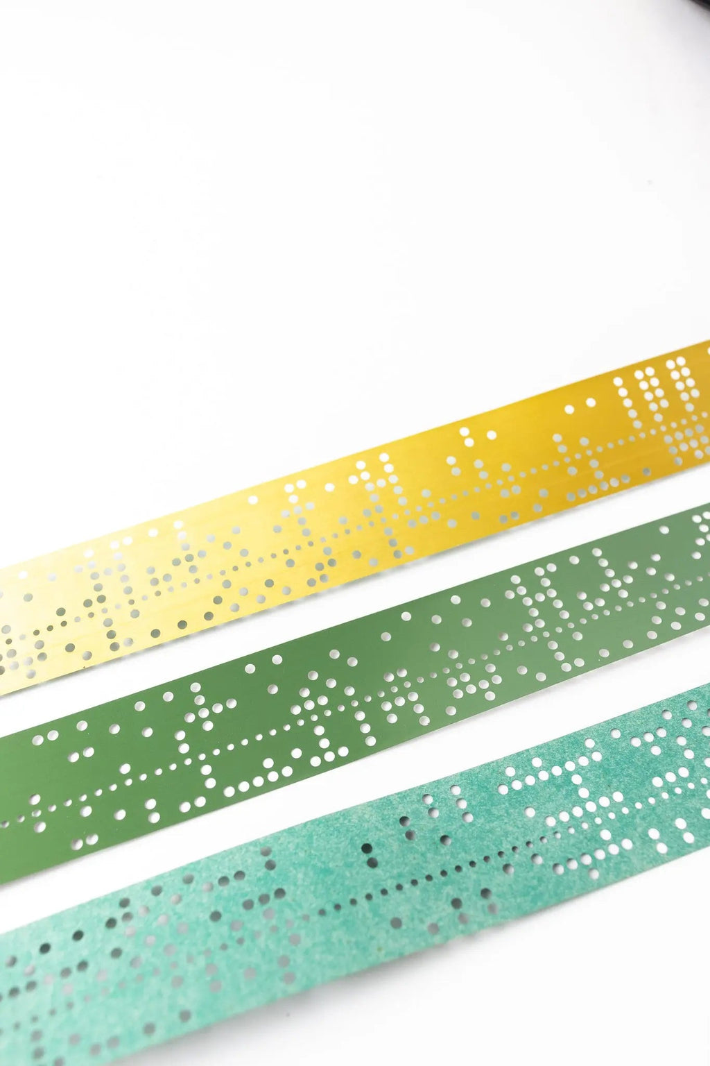 Punched Computer Tape Section, Black at Stemcell Science Shop