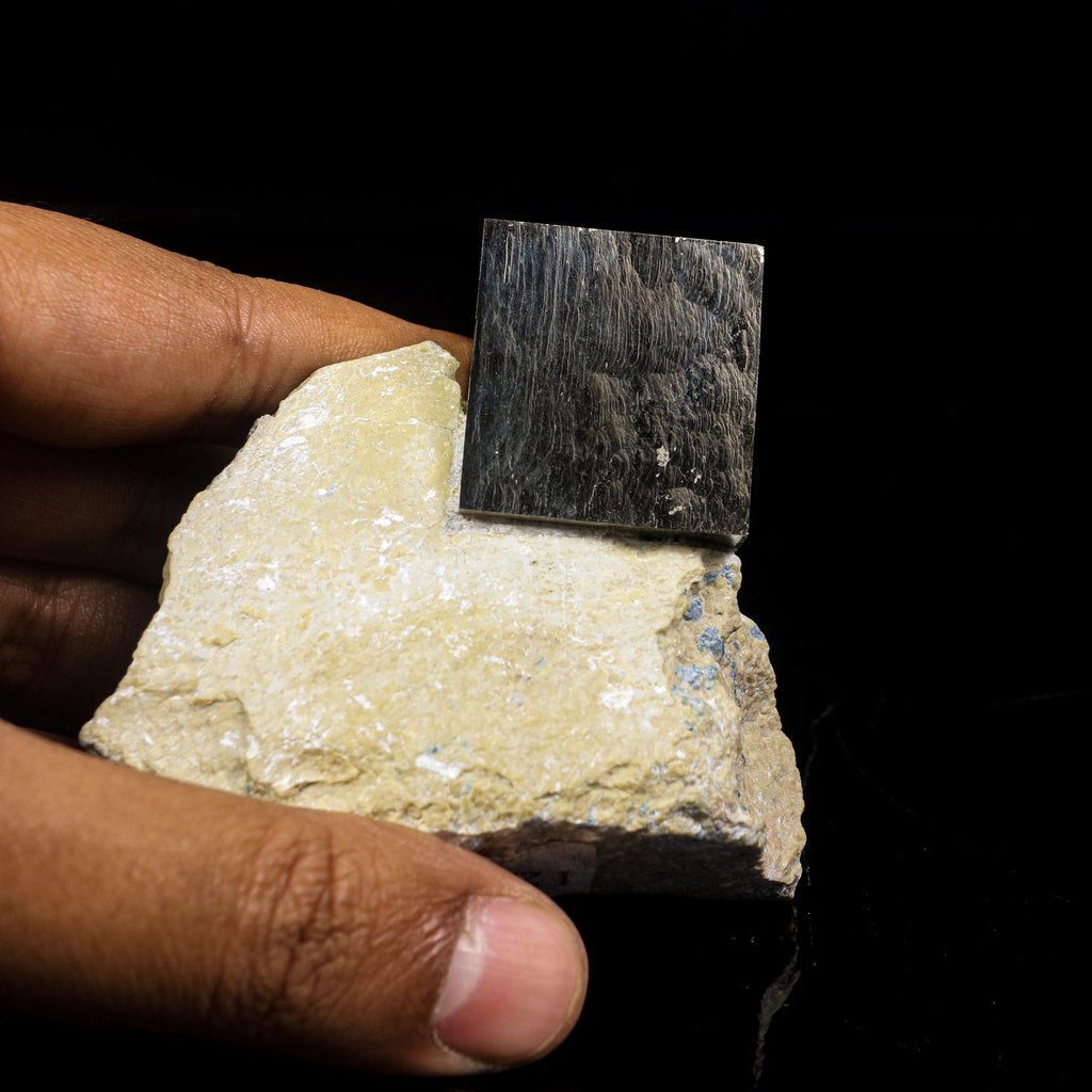 Pyrite Cube from Spain Natural Mineral Specimen, Default Title at Stemcell Science Shop