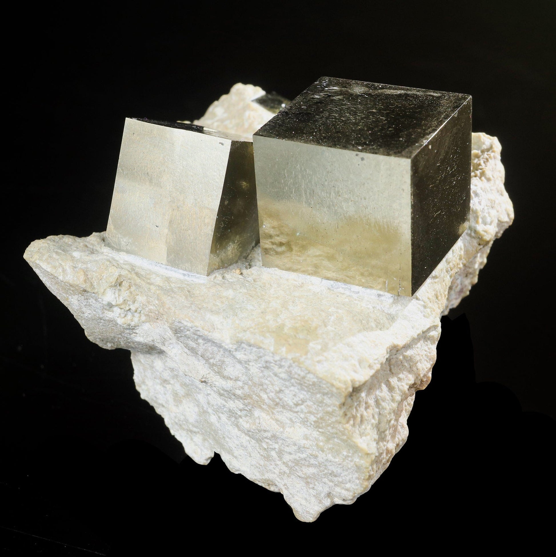Pyrite Cube from Spain Natural Mineral Specimen, Default Title at Stemcell Science Shop
