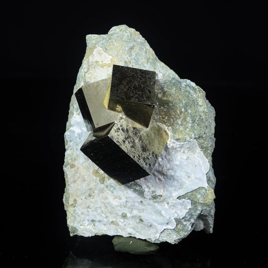 Pyrite Cube from Spain Natural Mineral Specimen