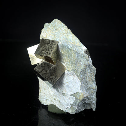 Pyrite Cube from Spain Natural Mineral Specimen