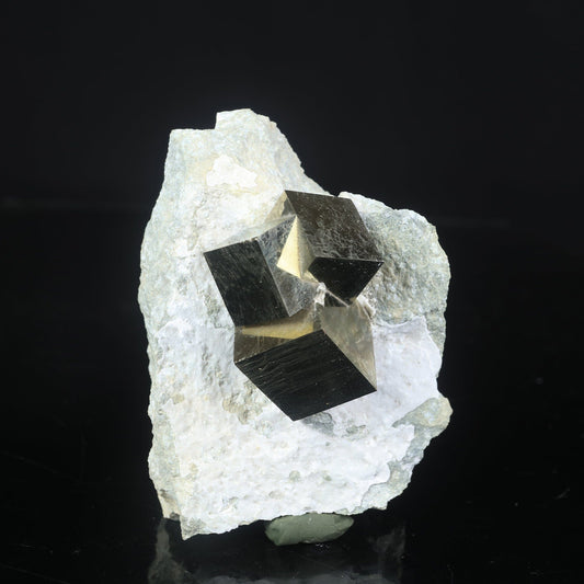 Pyrite Cube from Spain Natural Mineral Specimen
