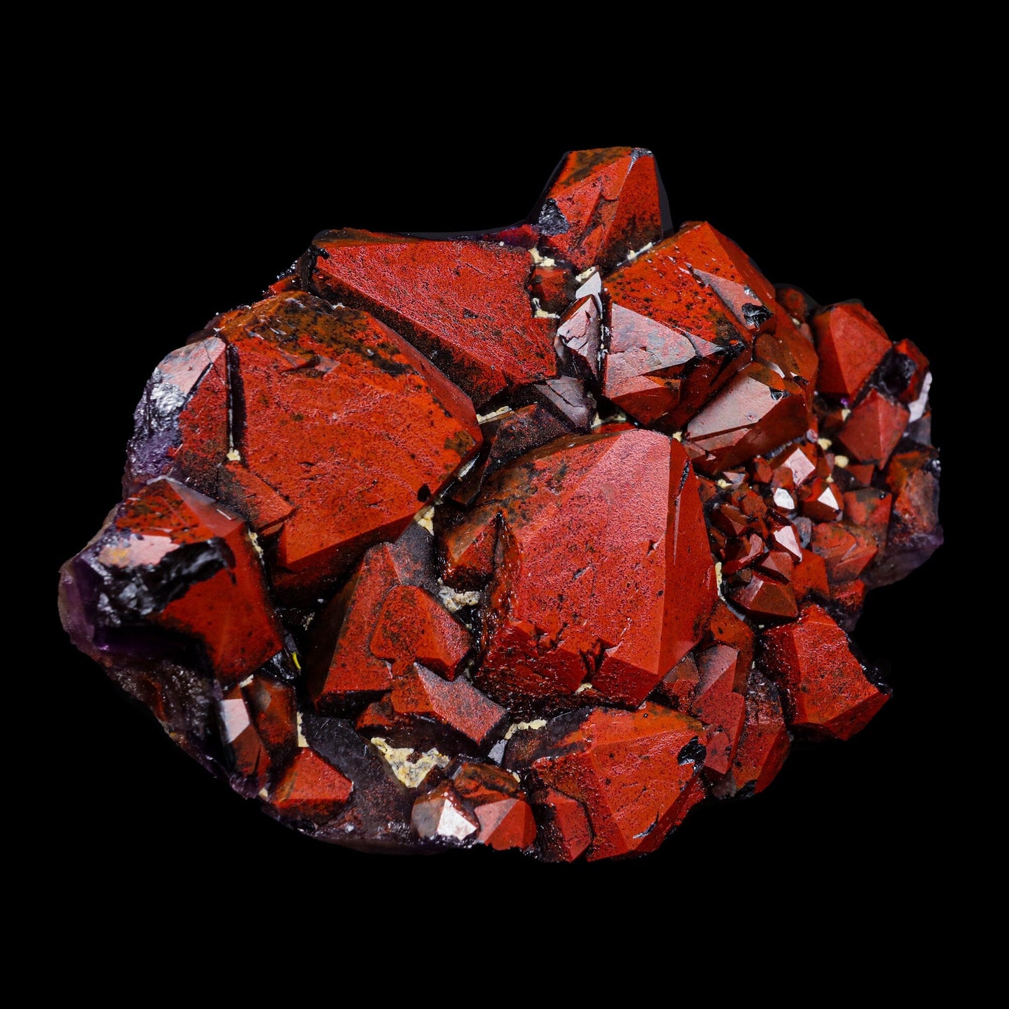Rare Alien Amethyst with Red Hematite Natural Mineral Specimen, Default Title at Stemcell Science Shop