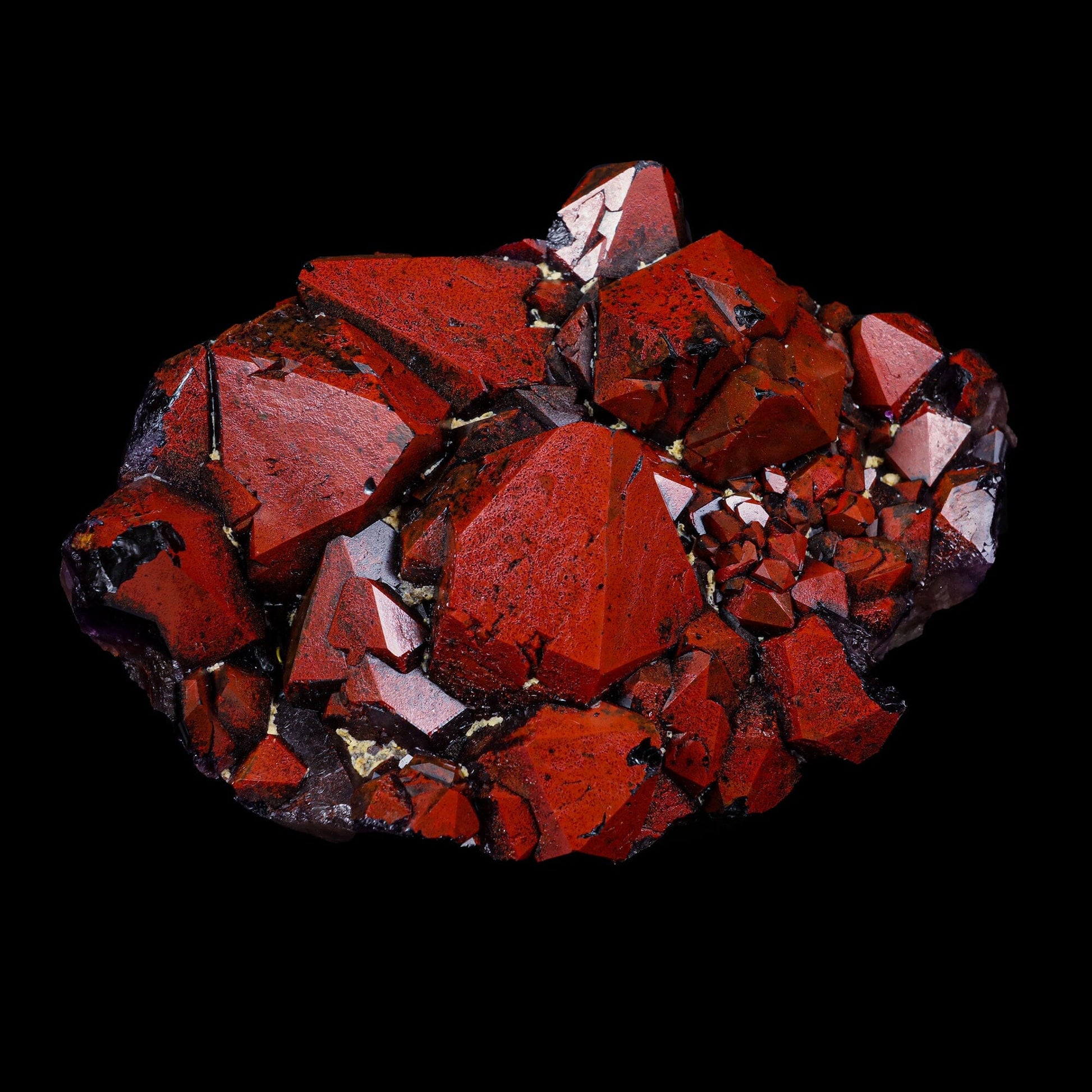 Rare Alien Amethyst with Red Hematite Natural Mineral Specimen, Default Title at Stemcell Science Shop