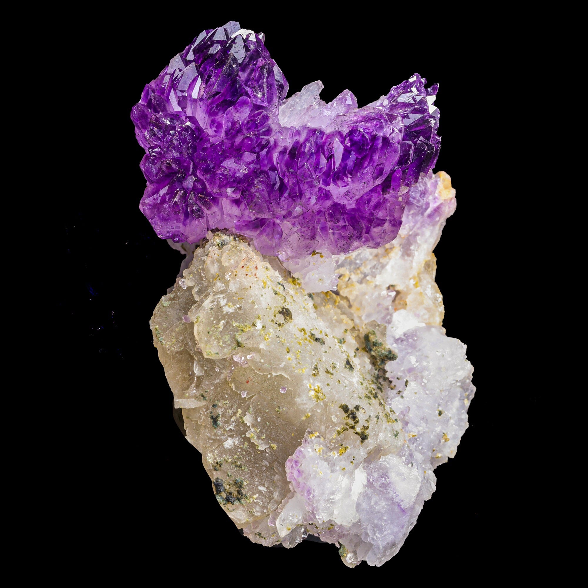 Rare Amethyst from Karur Natural Mineral Specimen USA # B 7022