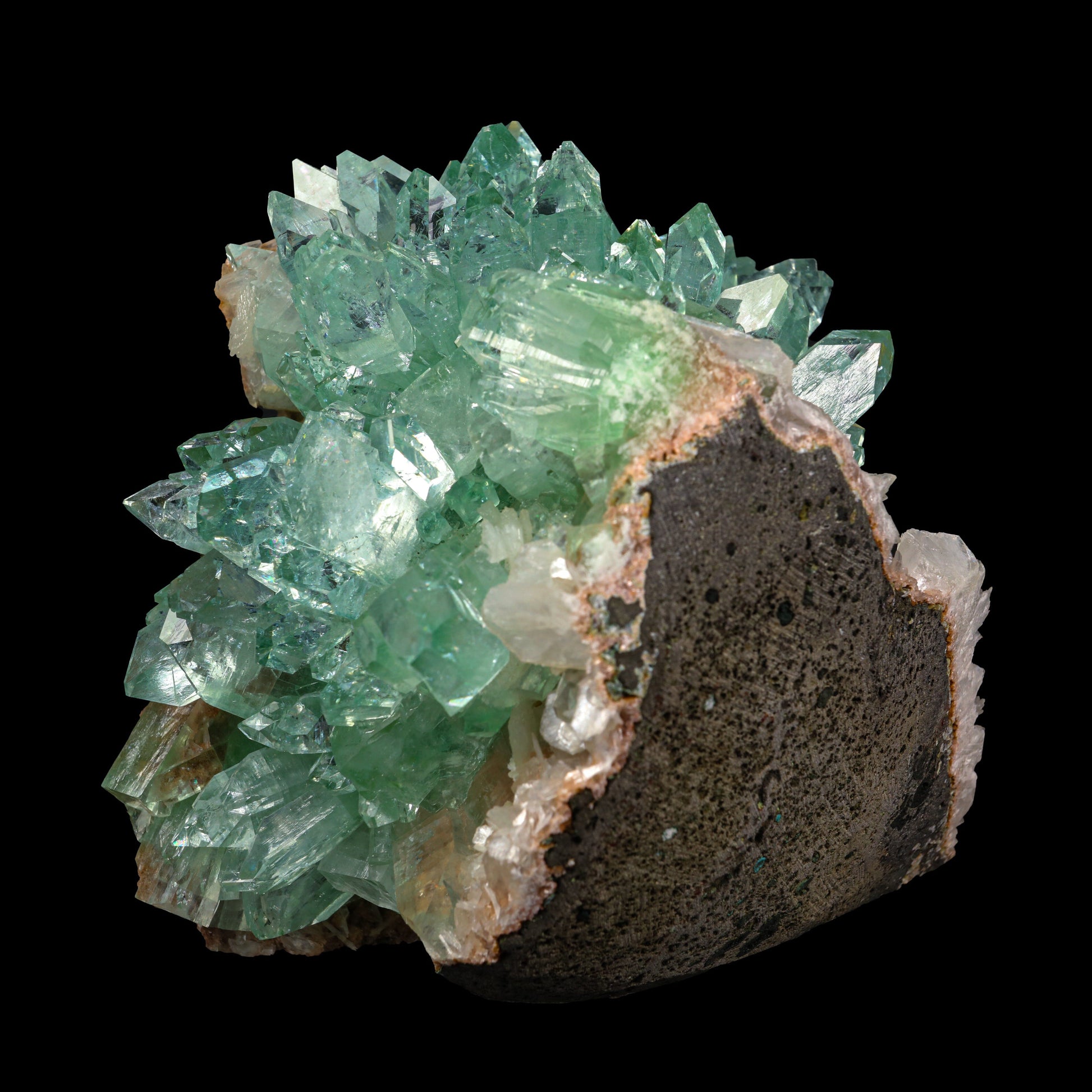 Rare Green Floral Apophyllite Sharp Terminated Natural Mineral Specimen, Default Title at Stemcell Science Shop