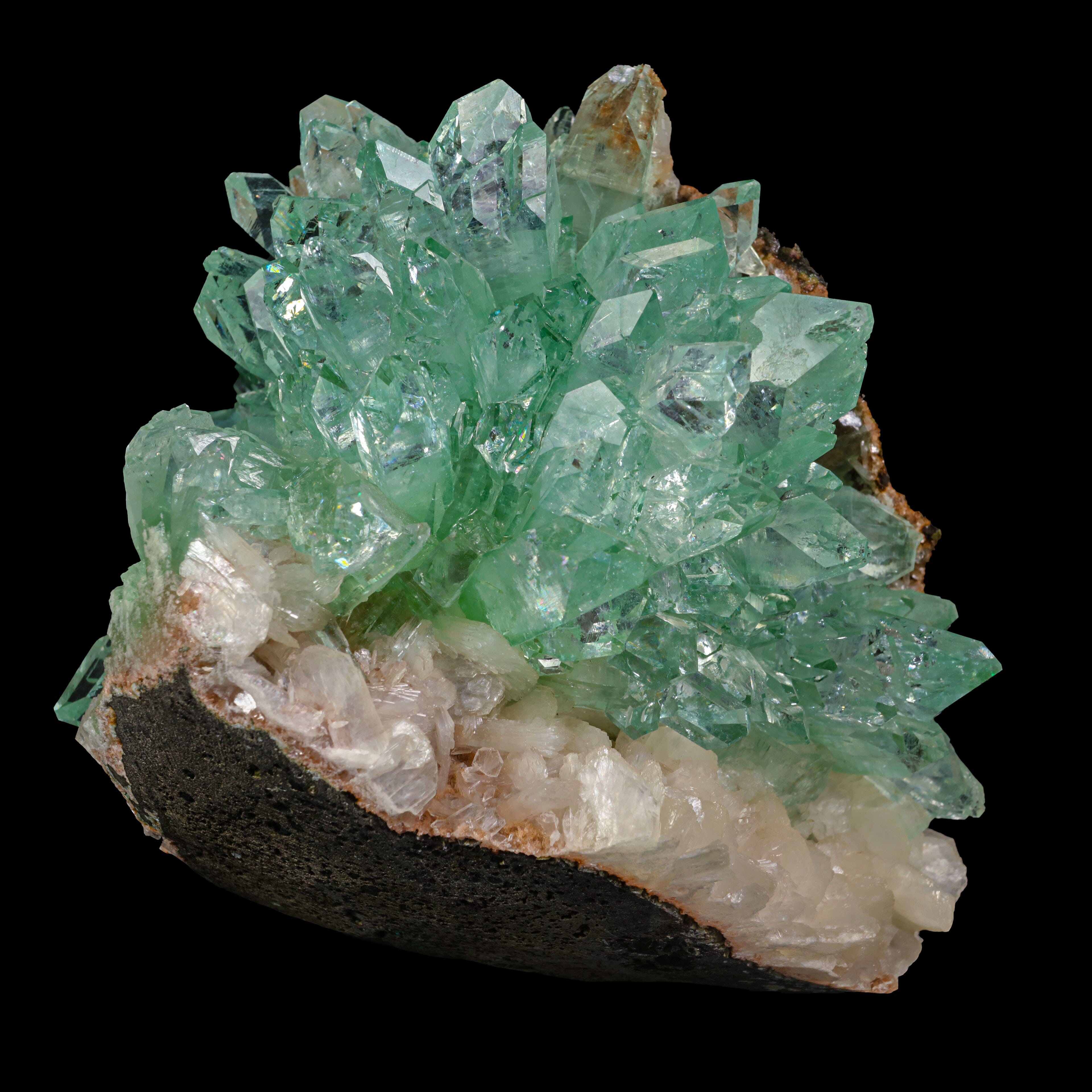 Rare Green Floral Apophyllite Sharp Terminated Natural Mineral Specimen, Default Title at Stemcell Science Shop