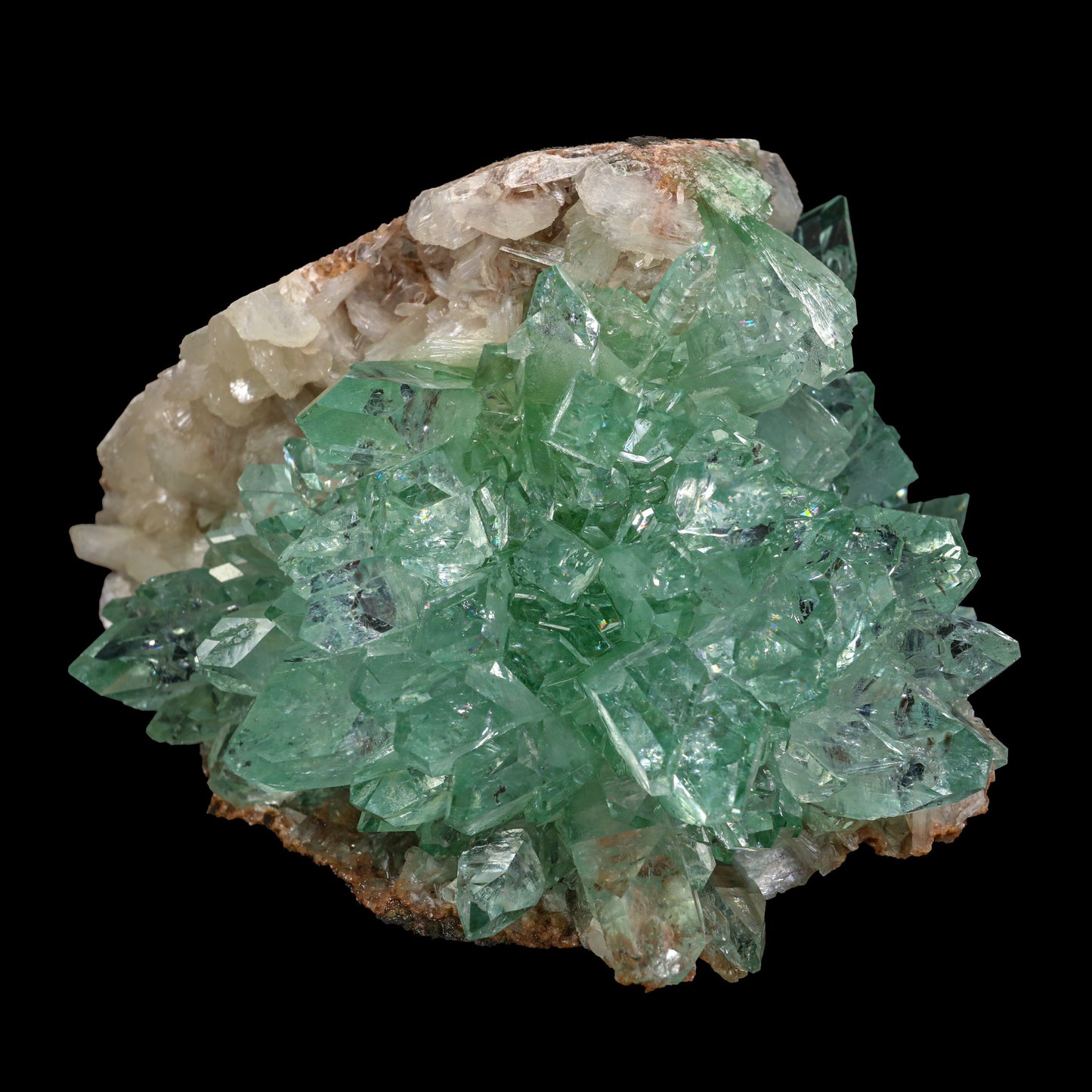 Rare Green Floral Apophyllite Sharp Terminated Natural Mineral Specimen, Default Title at Stemcell Science Shop