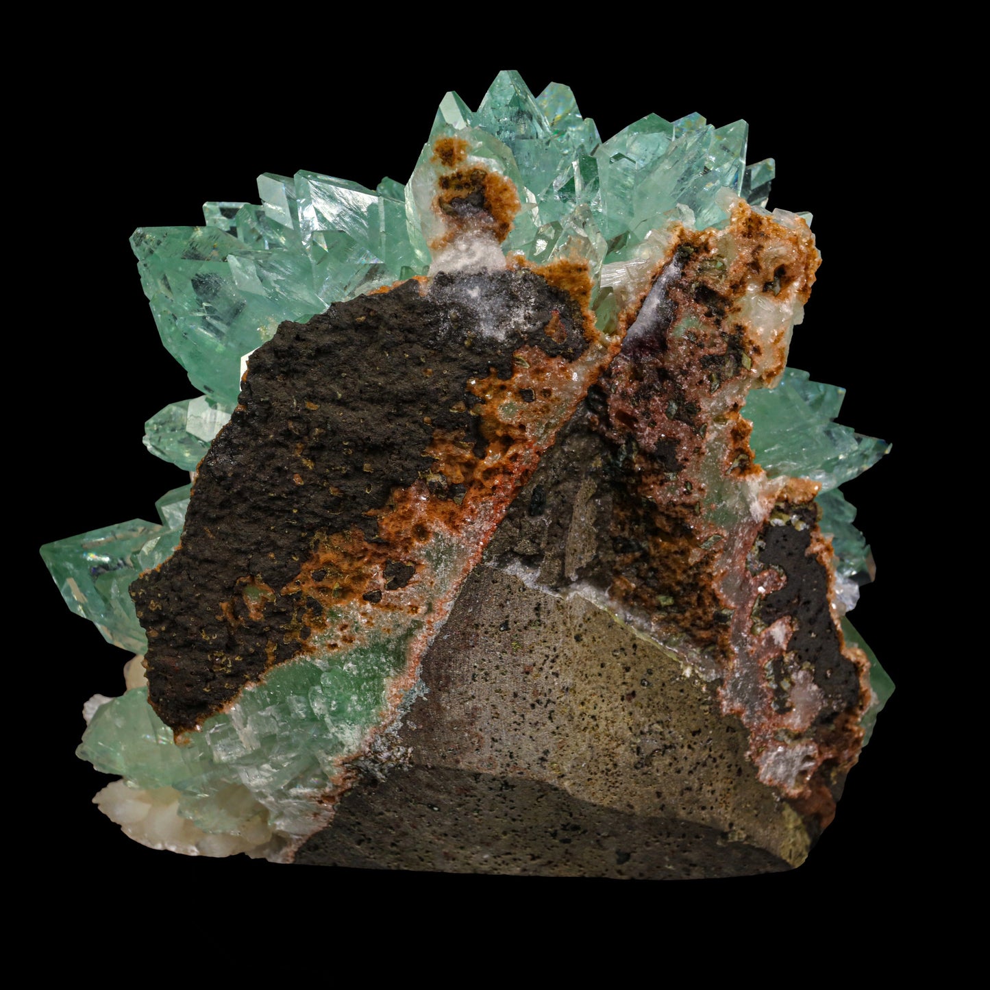 Rare Green Floral Apophyllite Sharp Terminated Natural Mineral Specimen, Default Title at Stemcell Science Shop