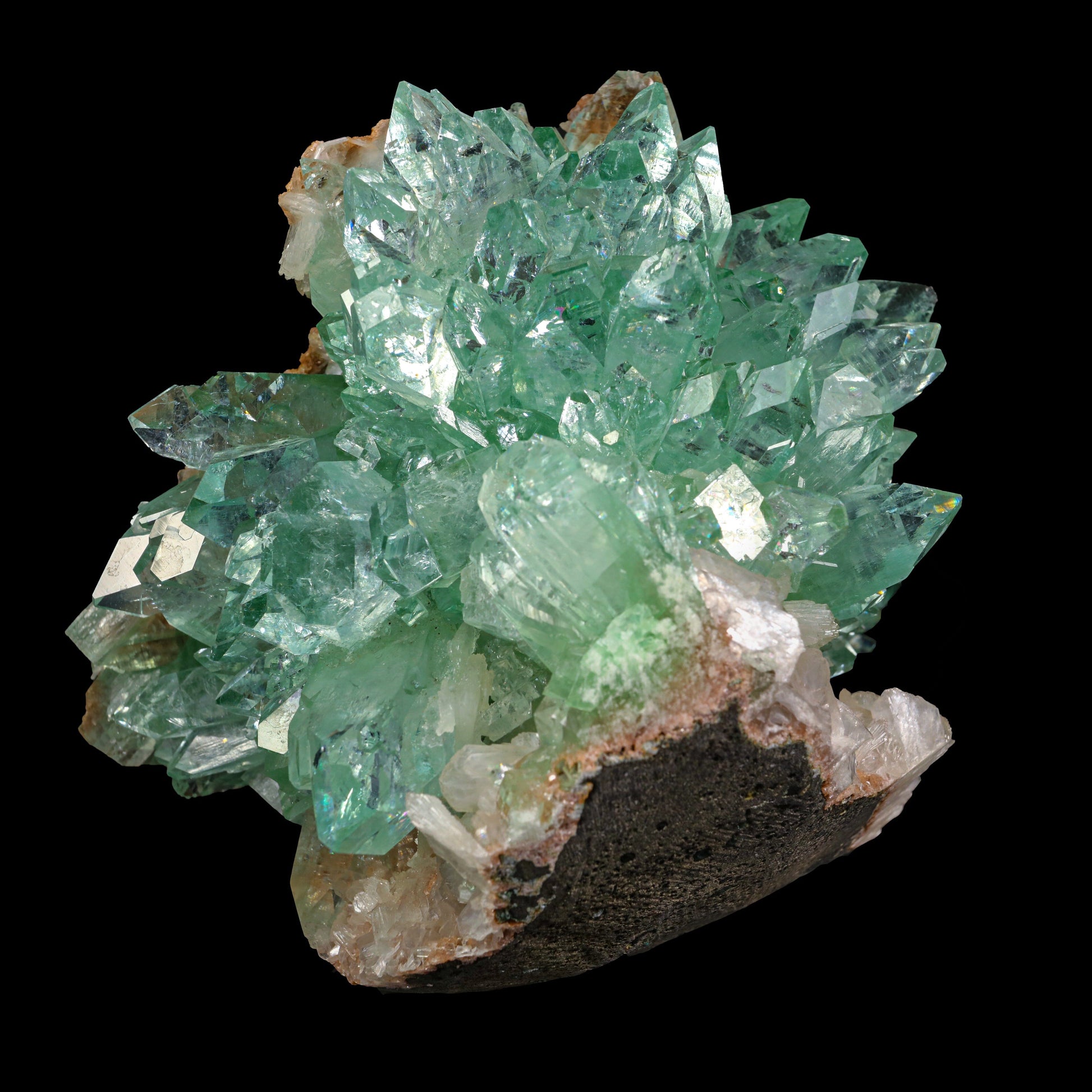 Rare Green Floral Apophyllite Sharp Terminated Natural Mineral Specimen, Default Title at Stemcell Science Shop