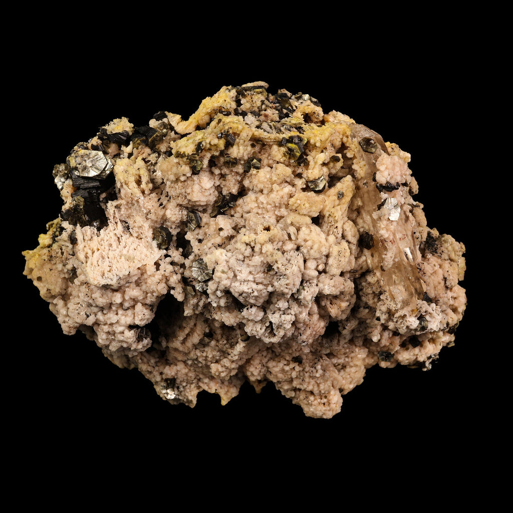 Rare Hexagon Mica with Feldspar Natural Mineral Specimen # B 6828