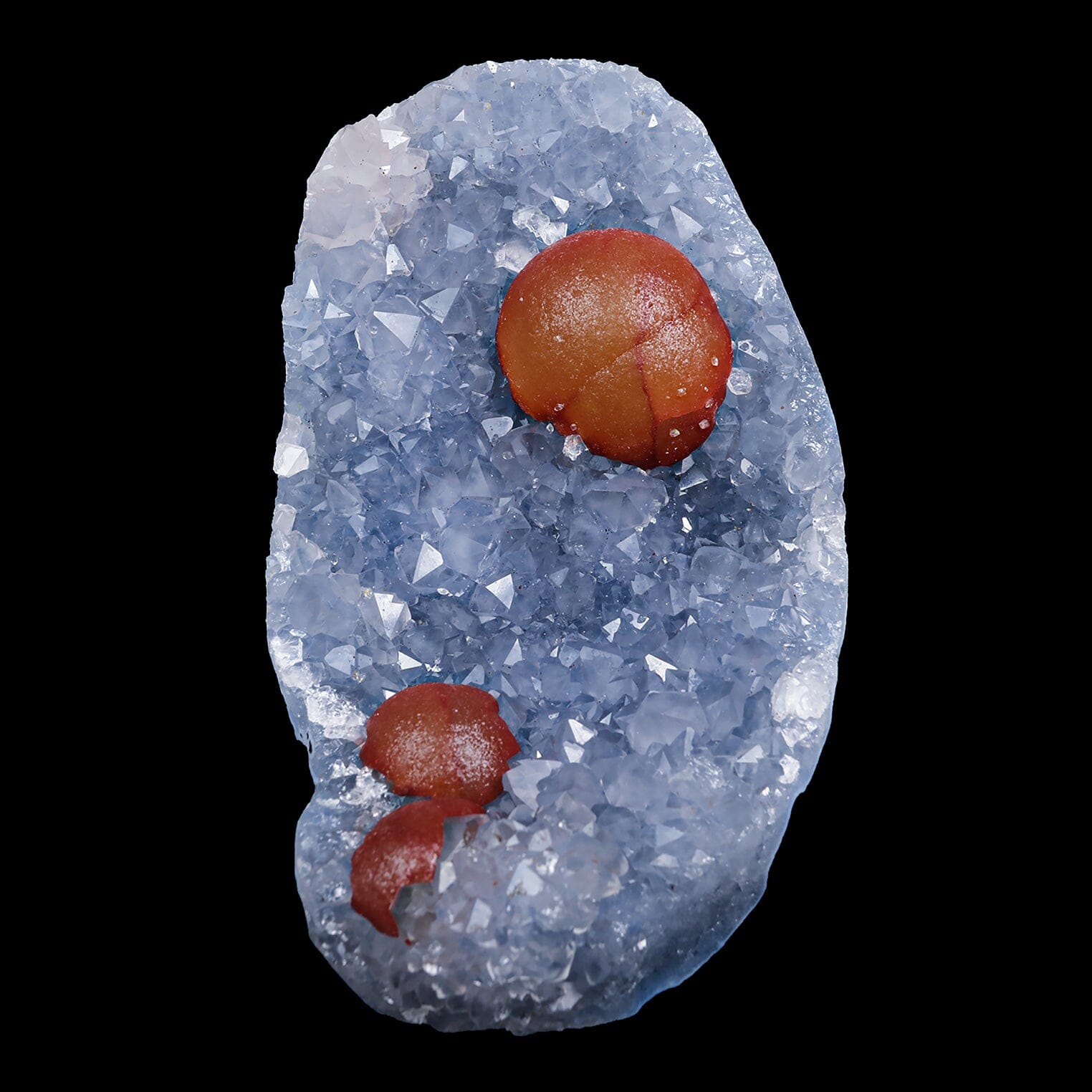 Rare Rocks Chart Rare Red Botryoidal Fluorites Natural mineral Specimen # B 6904 (USA ...