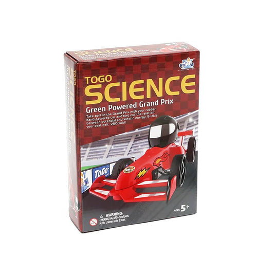 Togo Science: Rubber Band Race Car - Kids from Stemcell Science Shop