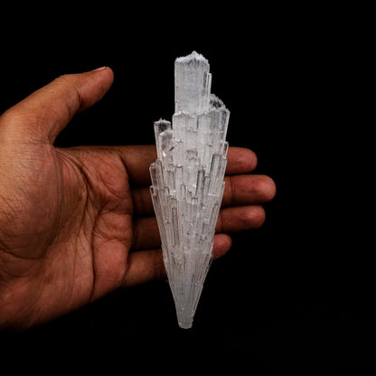 Scolecite Accular Spray Natural Mineral Specimen   # B 5330