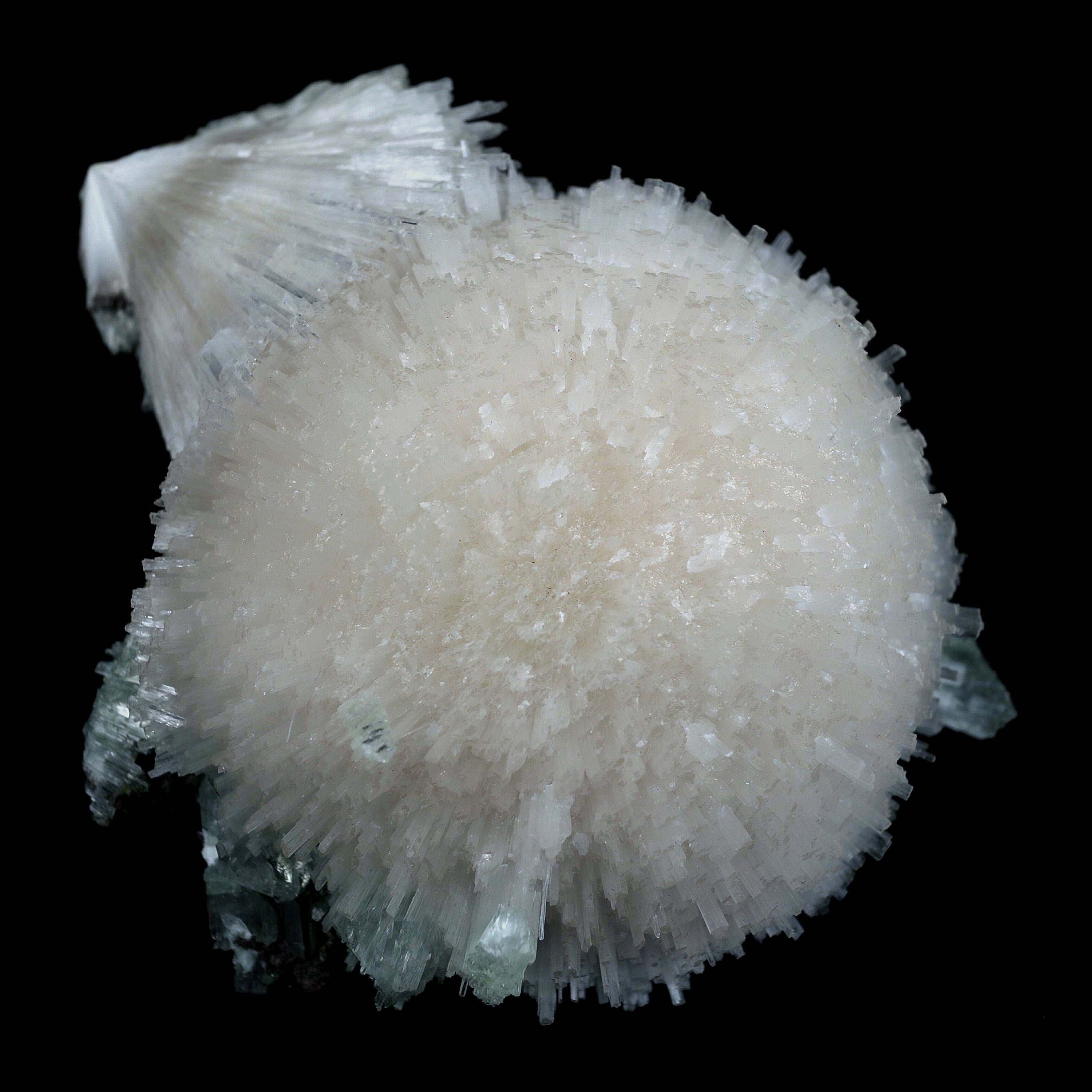 Scolecite Galssy Spehere with Apophyllite Natural Mineral Specimen  # B 4609