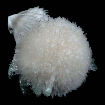 Scolecite Galssy Spehere with Apophyllite Natural Mineral Specimen  # B 4609