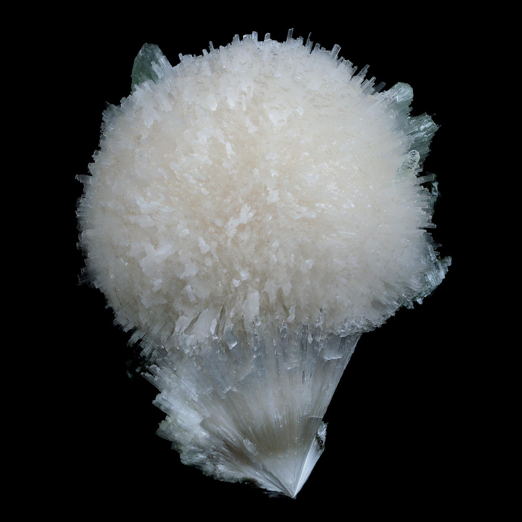 Scolecite Galssy Spehere with Apophyllite Natural Mineral Specimen  # B 4609