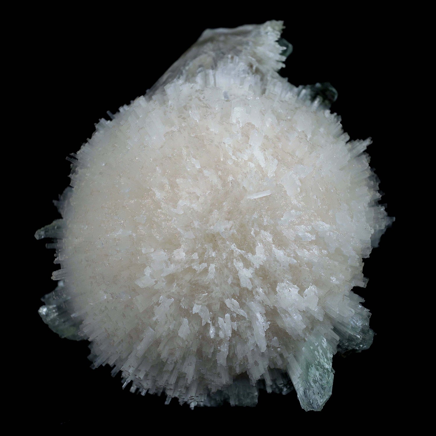 Scolecite Galssy Spehere with Apophyllite Natural Mineral Specimen  # B 4609