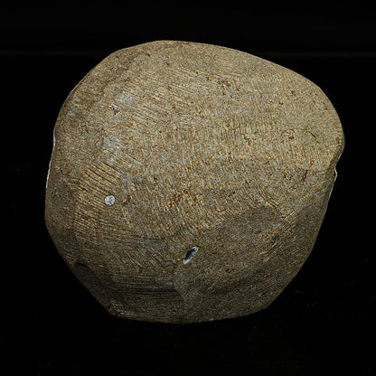 Scolecite in MM Quartz Geode Natural Mineral Specimen # B 6768