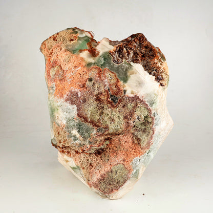 Scolecite Spray Brown color with Apophyllite cubes Natural Mineral Specimen # B 6265