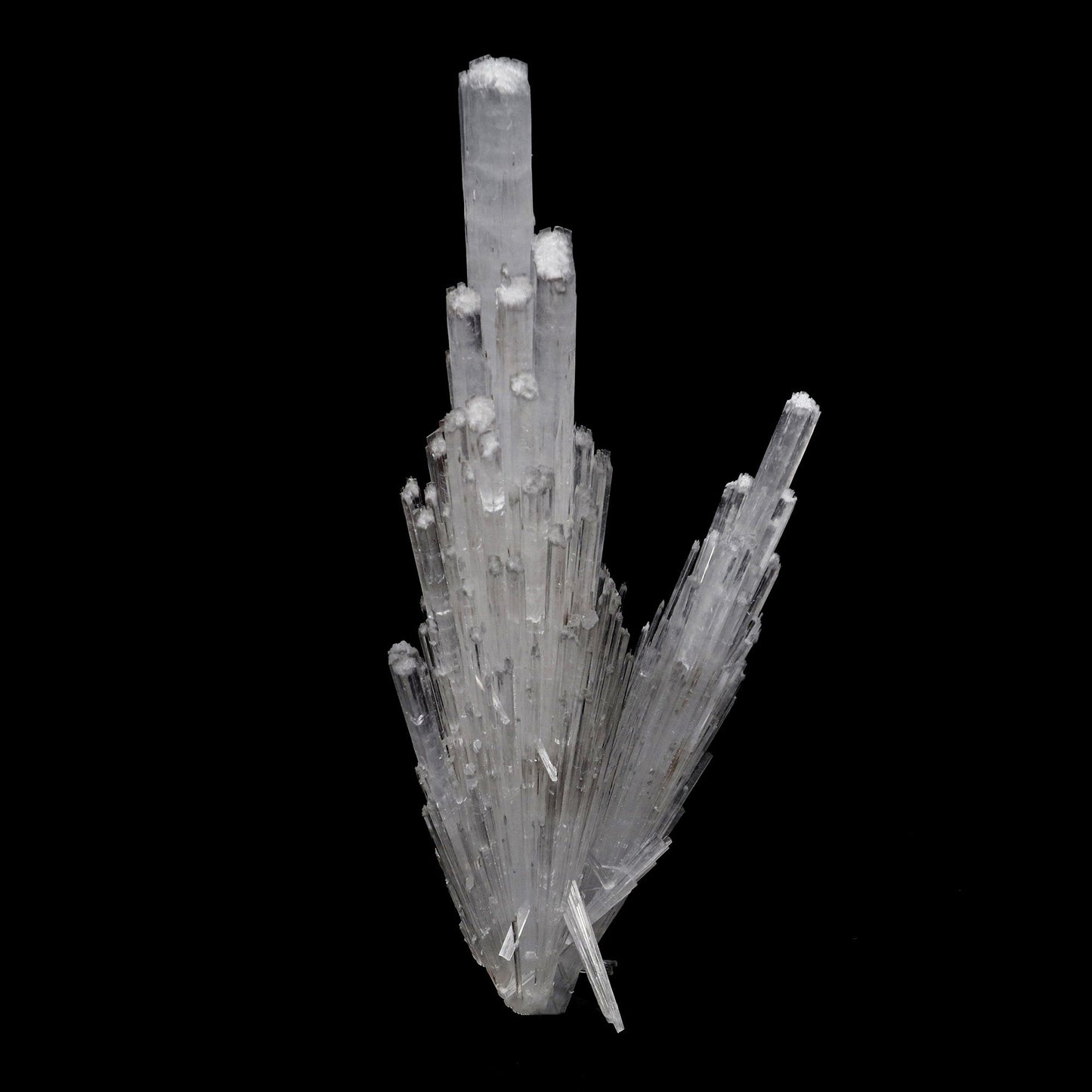 Scolecite Spray Formation Natural Mineral Specimen  # B 5275