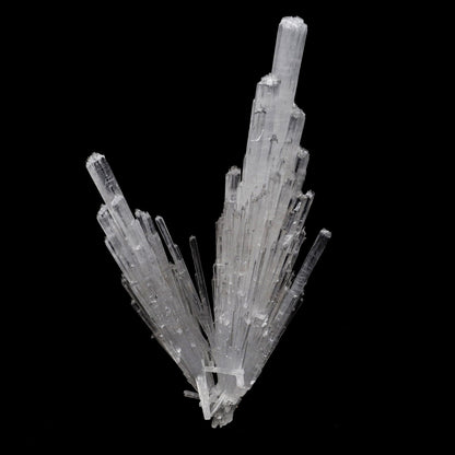 Scolecite Spray Formation Natural Mineral Specimen  # B 5275