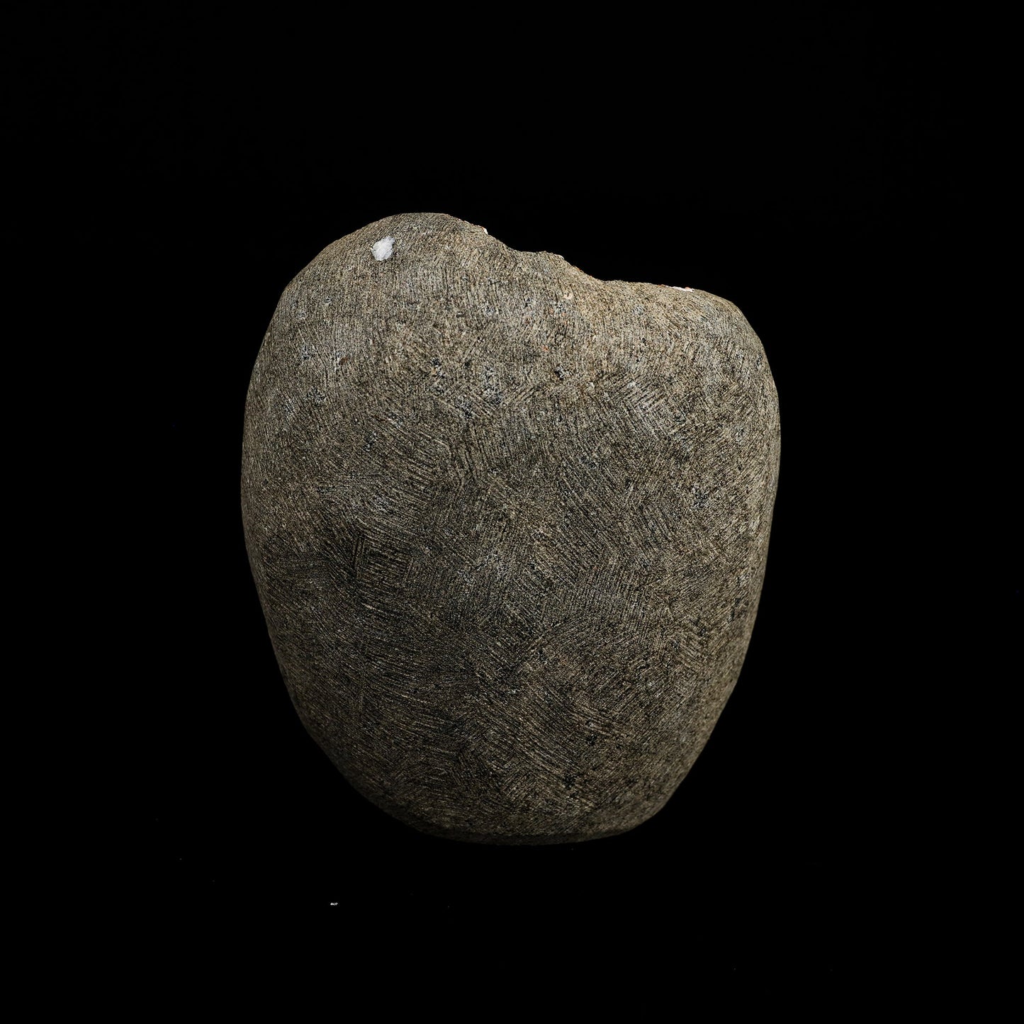 Scolecite Spray Inside MM Quartz Geode Natural Mineral Specimen # B 6335