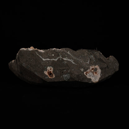 Scolecite Sprays Inside Heulandite Geode Natural Mineral Specimen  # B 5071