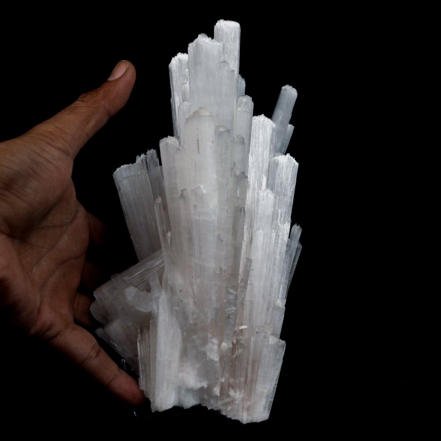 Scolecite Sprays Natural Mineral Specimen  # B 4764