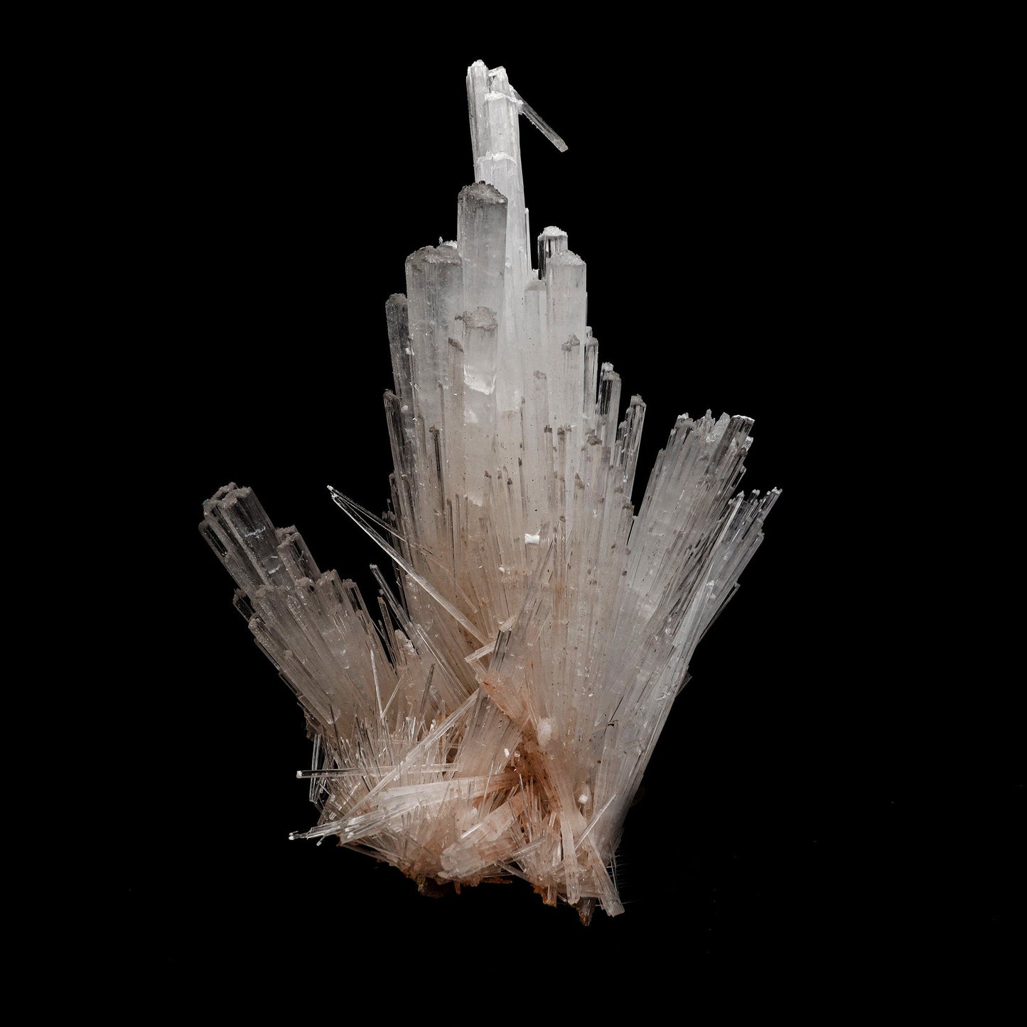Scolecite Sprays Natural Mineral Specimen  # B 5215