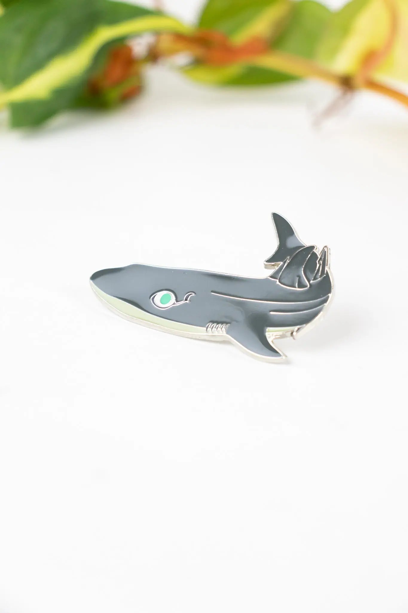Longnose Spurdog Enamel Pin (Squalus mitsukurii), Default Title at Stemcell Science Shop